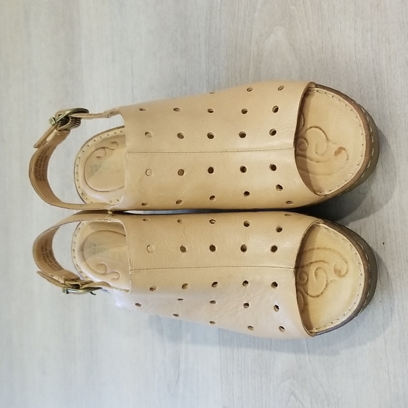 Born Galoa Slingback Size 9M Natural Color - Picture 6 of 14